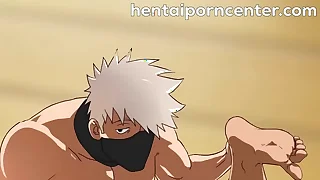 Publicly ninja bobtail dared to have anal sex with continually other! - Kakashi X Asuma